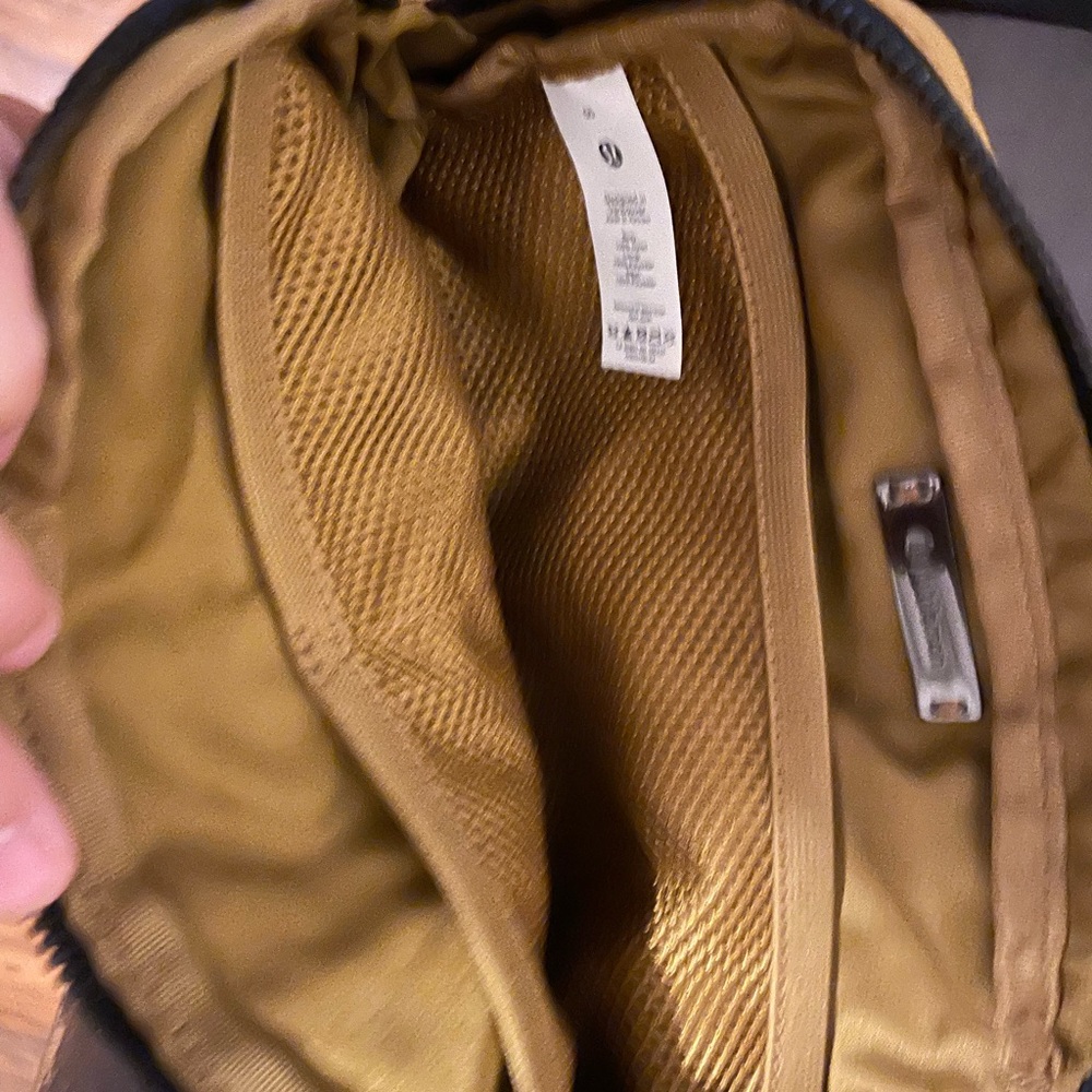 Lululemon Golden and black shoulder bag